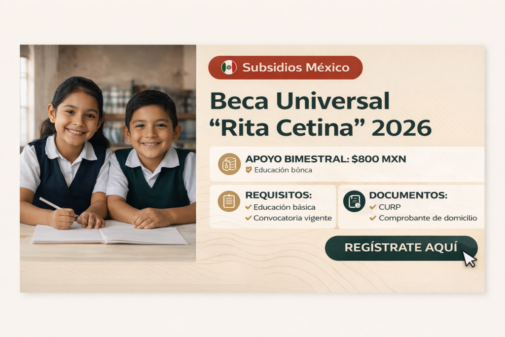 beca universal rita cetina