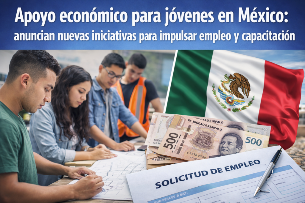 Apoyo económico para jóvenes en México
