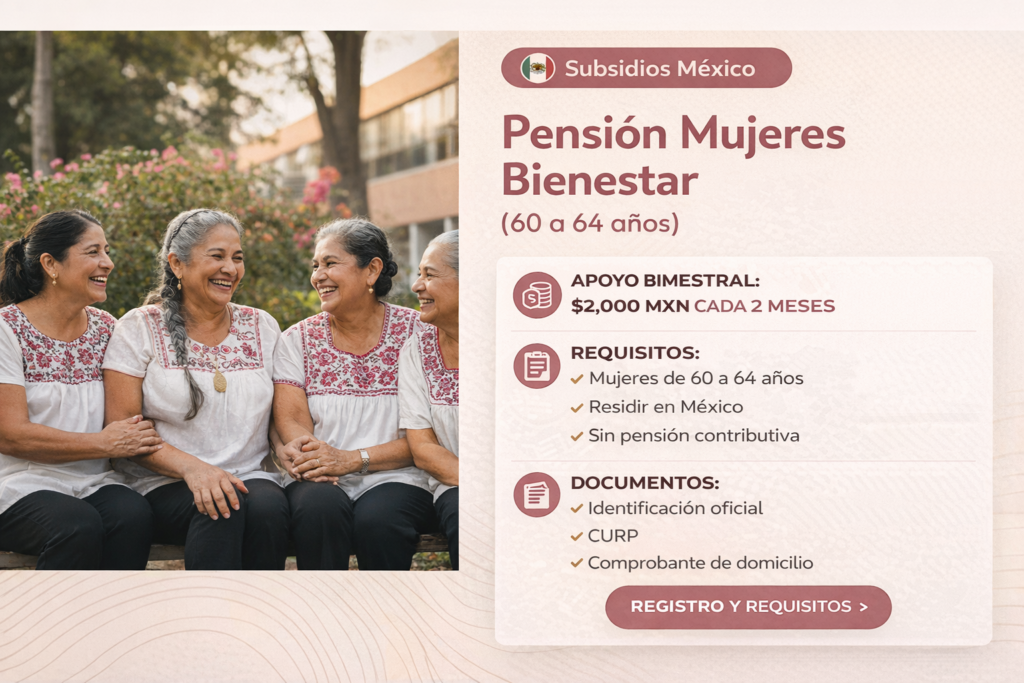 pensión mujeres bienestar