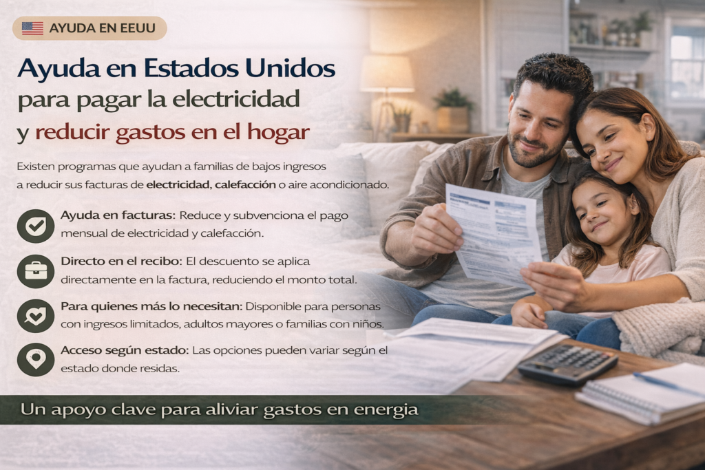ayuda para pagar electricidad