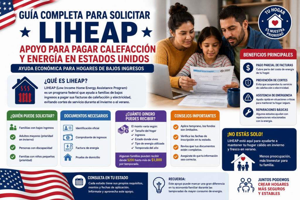 Guía para solicitar LIHEAP